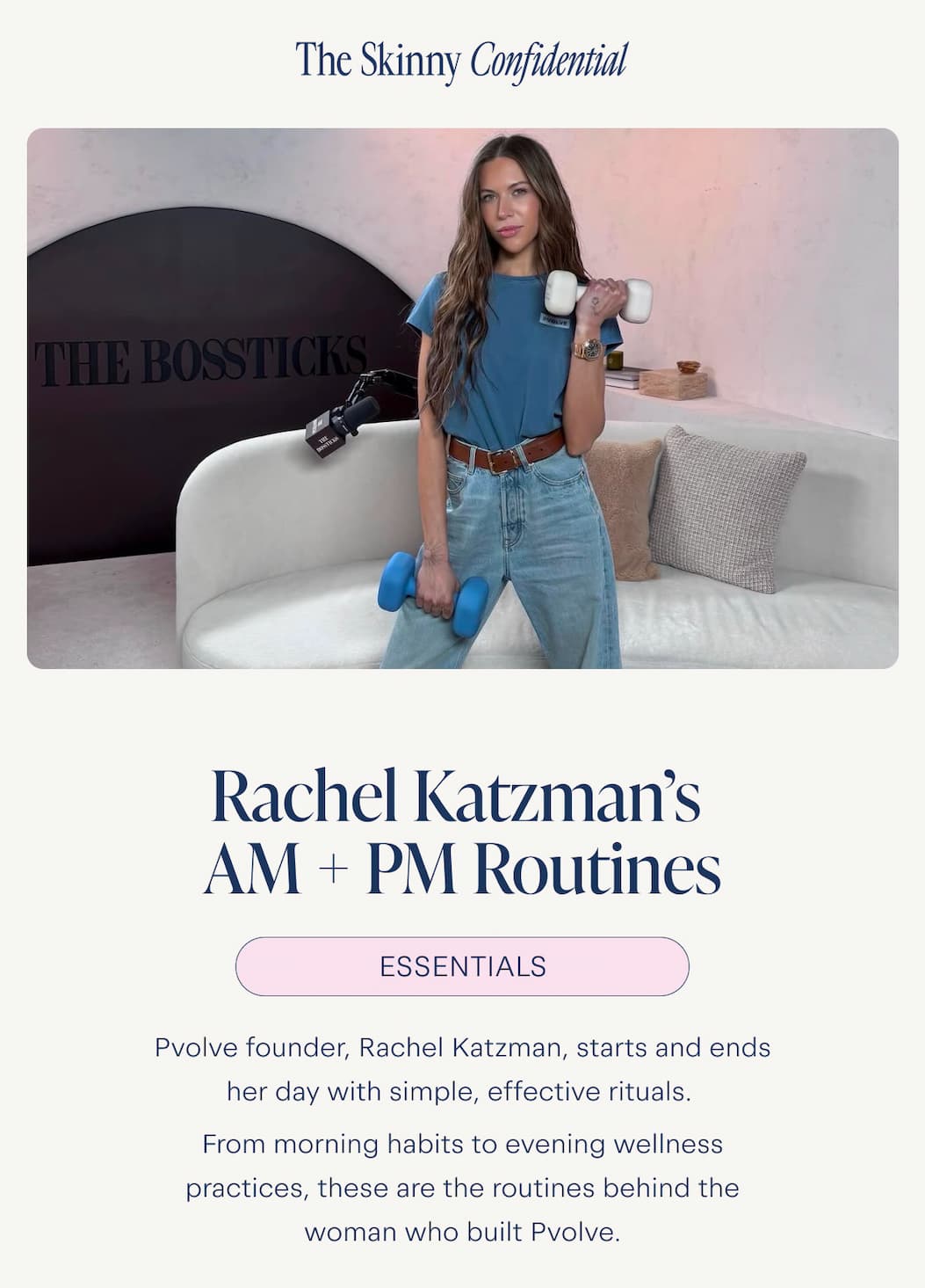 Shop her Routine 