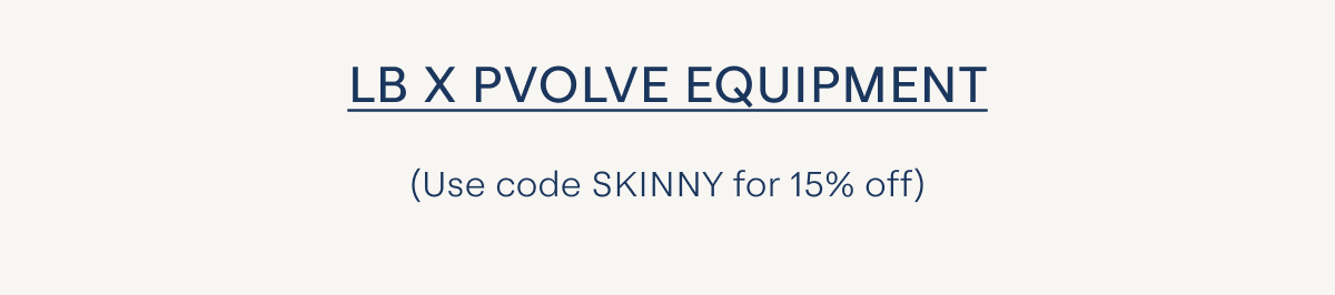 shop LB x Pvolve Equipment 