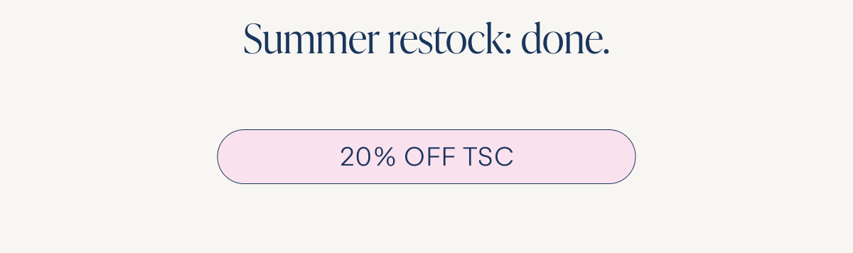 20% off TSC 