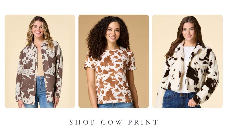 Shop Cow Print