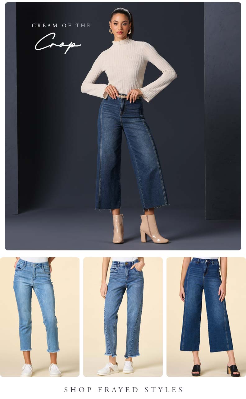 Shop Frayed Denim