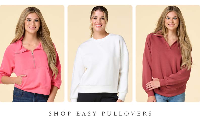 Shop Easy Pullovers