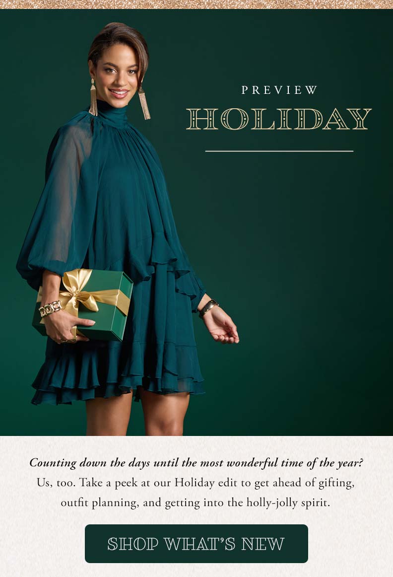 Shop the Holiday Preview