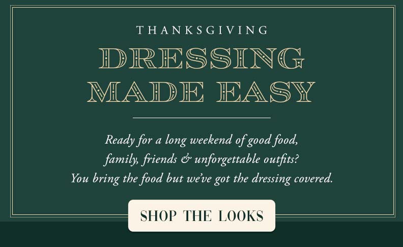 Shop Thanksgiving Looks