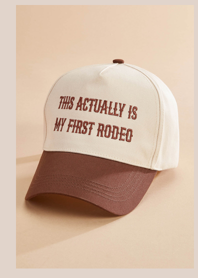 Shop This Is My First Rodeo Baseball Hat