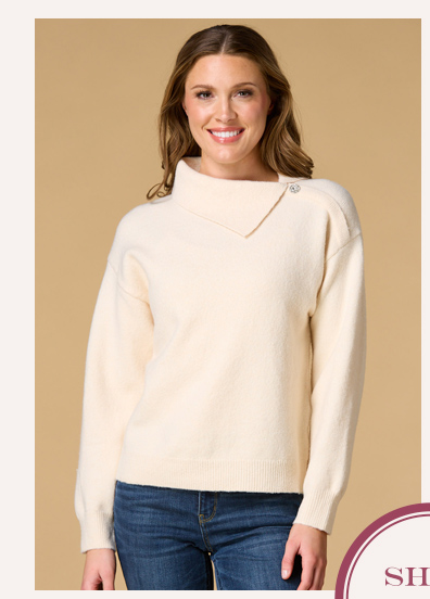 Shop Upside Down Asymmetric Sweater
