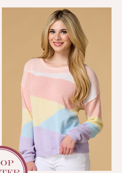 Shop Western Sunset Sweater