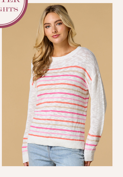 Shop Three Strikes Sweater
