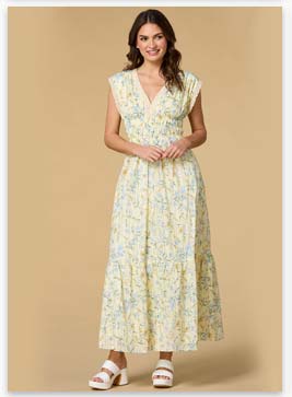 Shop Dandelion Wine Maxi Dress