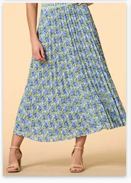 Shop Pansy Party Maxi Skirt