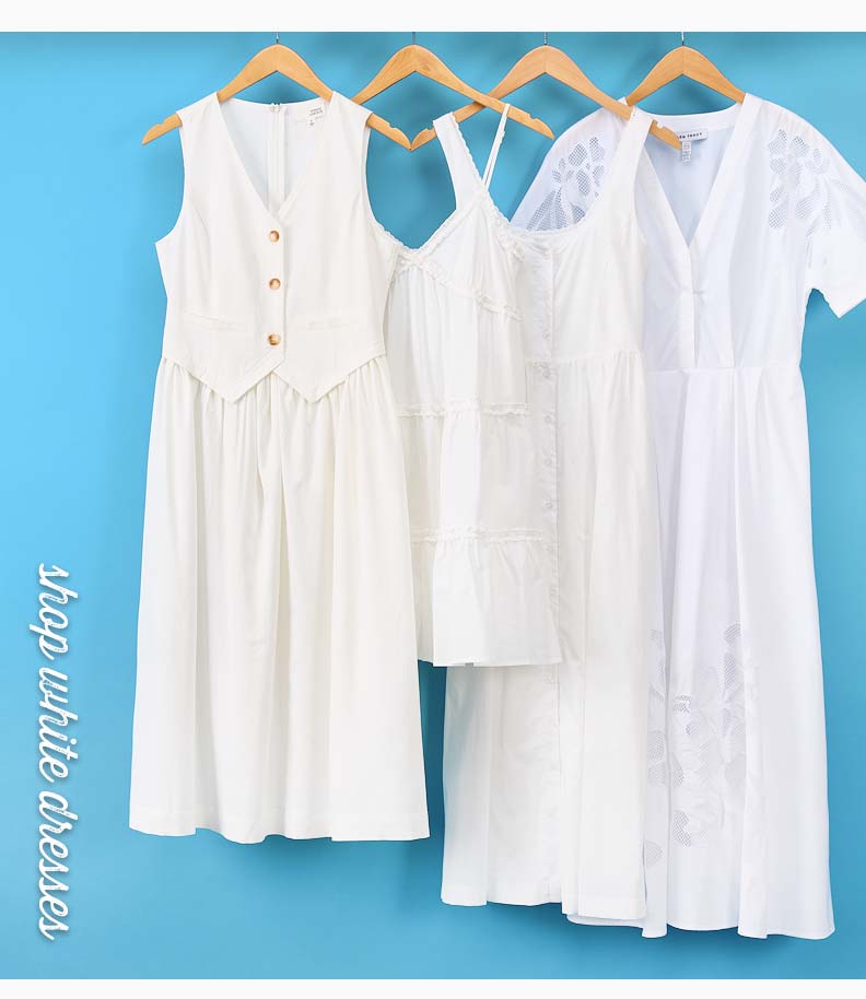 Shop White Dresses