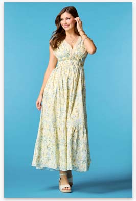 Shop Dandelion Wine Maxi Dress