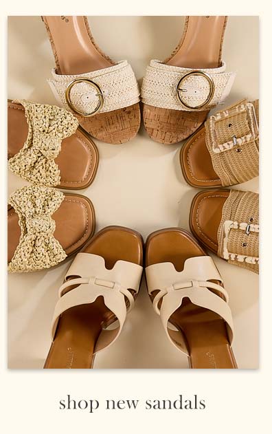 Shop New Sandals