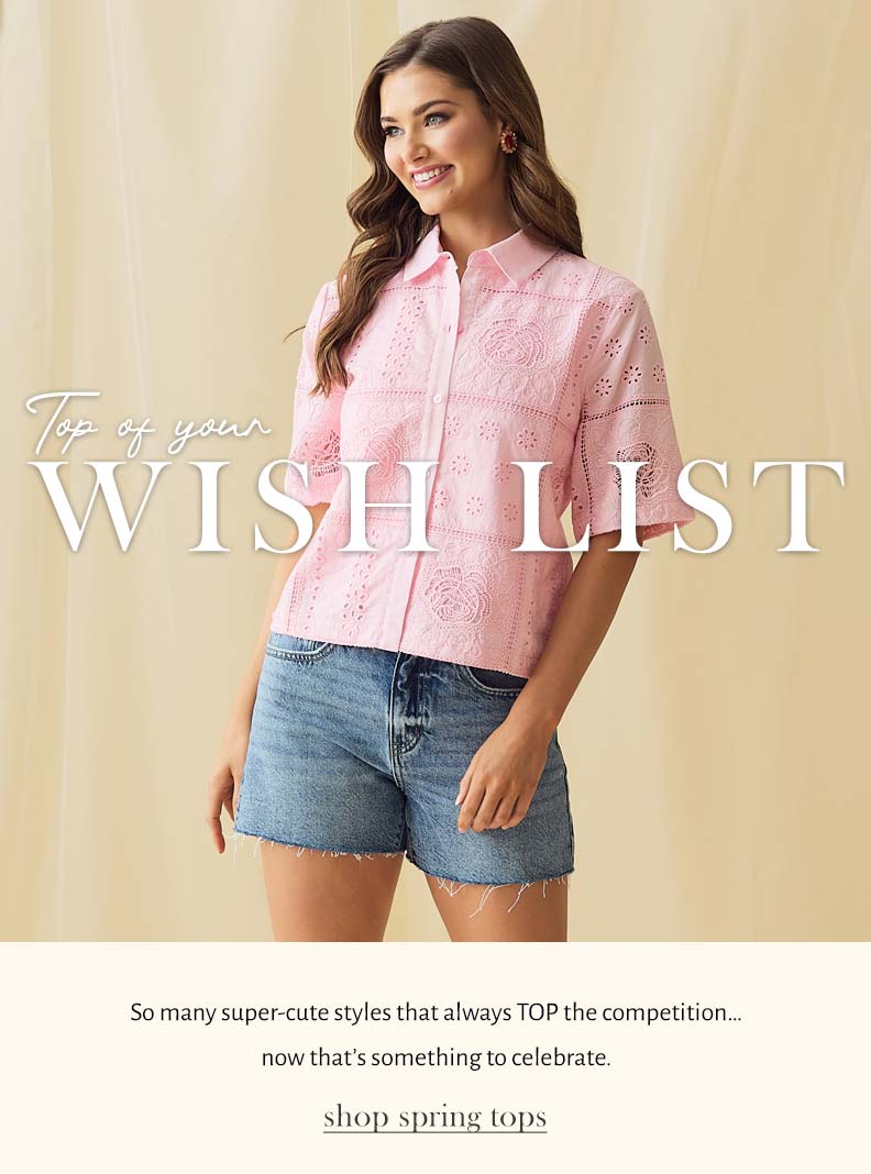 Shop Spring Tops