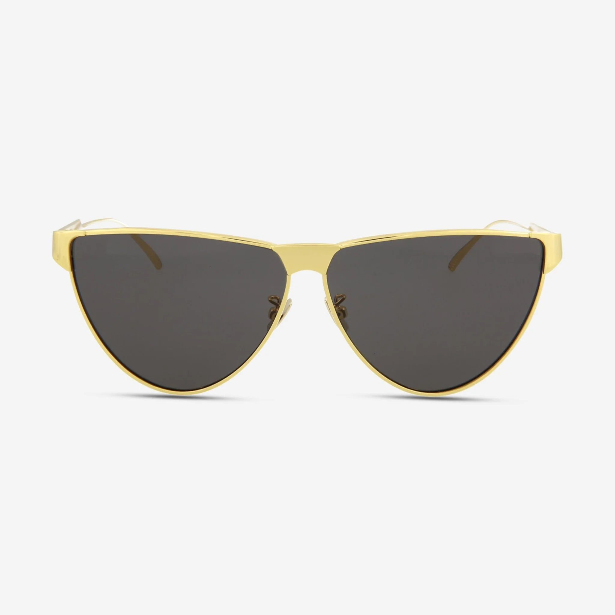 Bottega Veneta New Classic Cat Eye Metal 54mm Ladies Sunglasses BV1070S