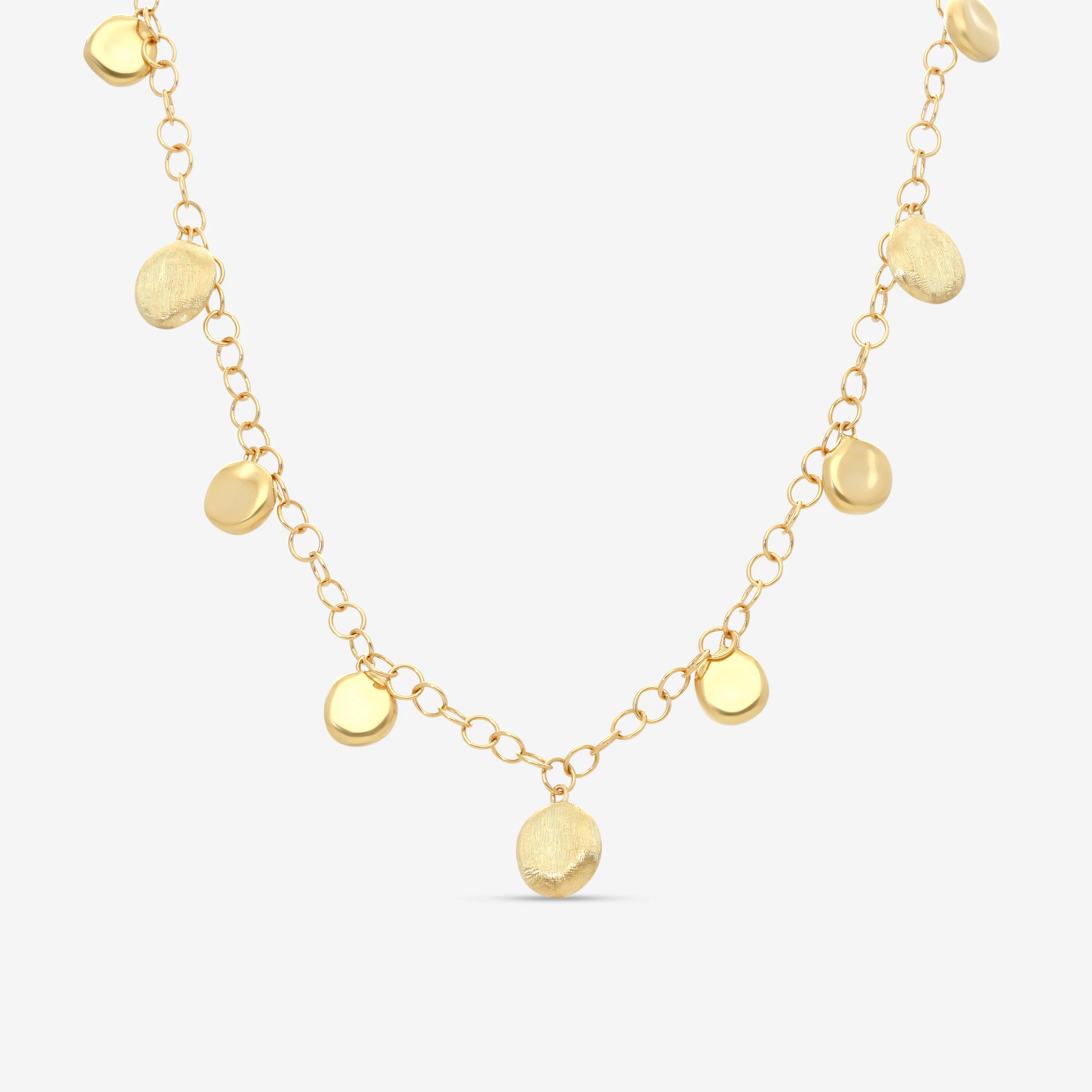 Marco Bicego Jaipur Link 18K Yellow Gold Charm Necklace CB2638__Y_LI