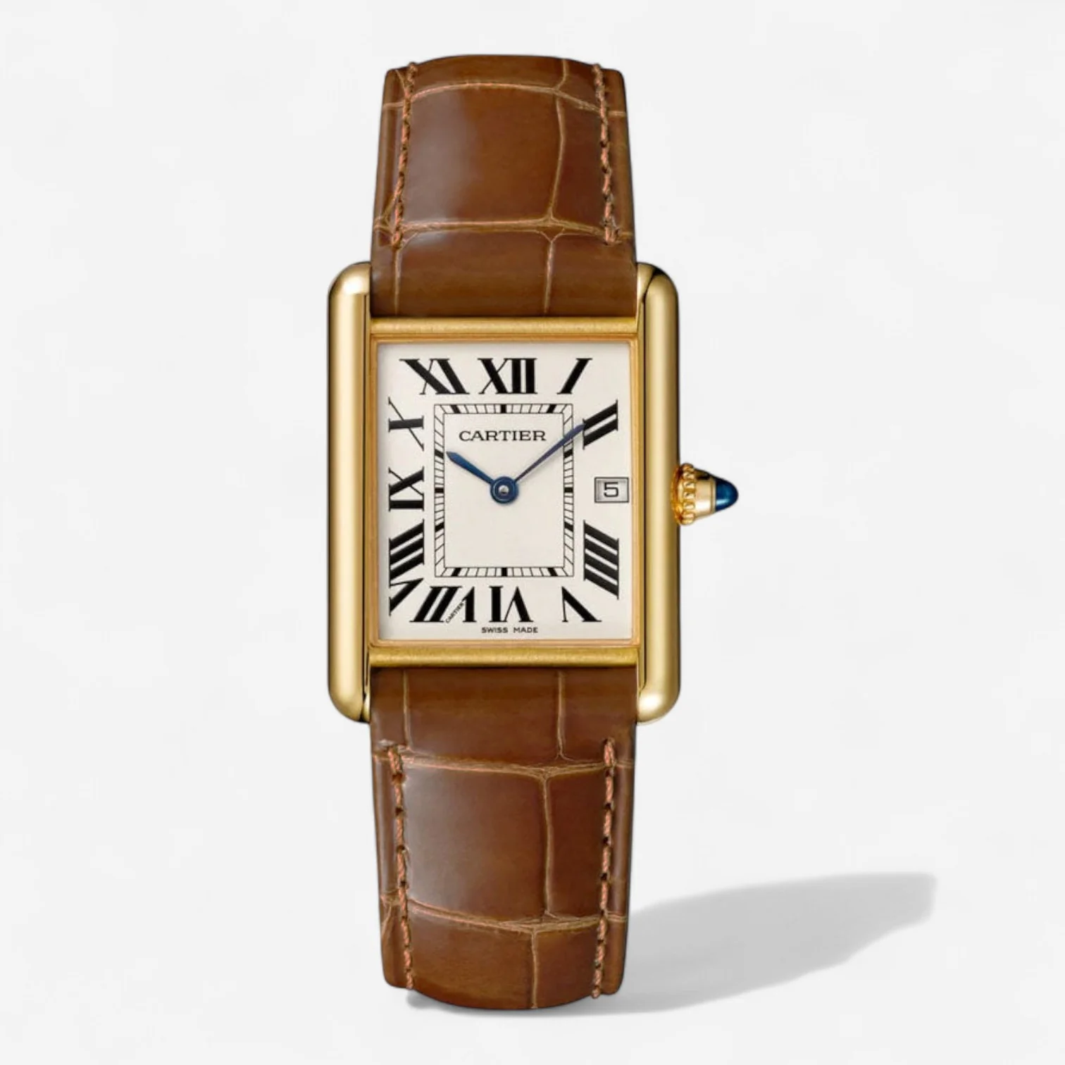 Image of Cartier Tank Louis 18K Yellow Gold Quartz Unisex Watch