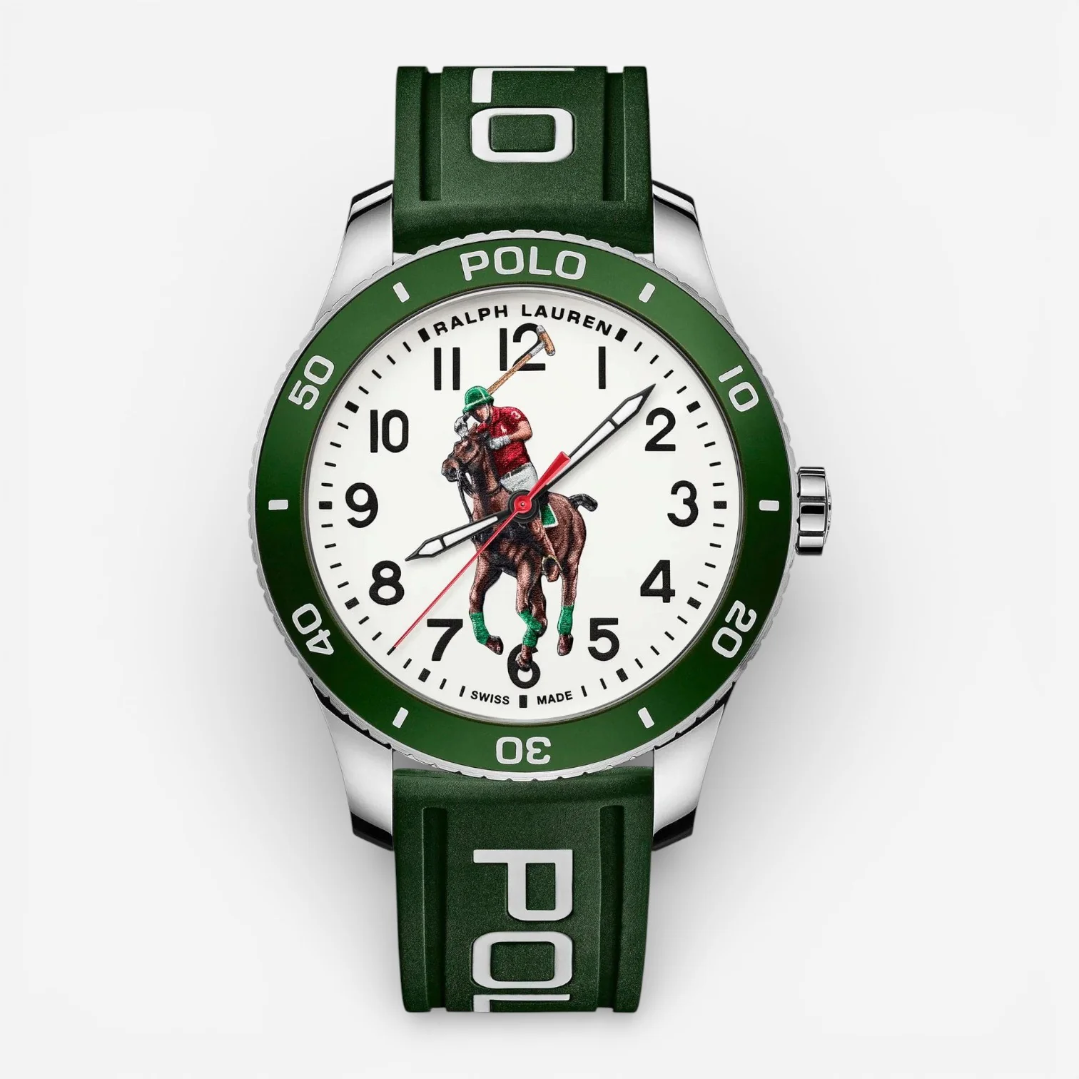 Image of Ralph Lauren Polo Watch Pony Player Automatic Stainless Steel Men's Watch 472853461002