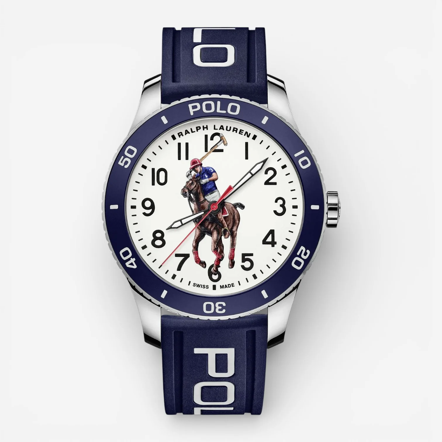 Image of Ralph Lauren Polo Pony Player Automatic Stainless Steel Men's Watch 472853461001