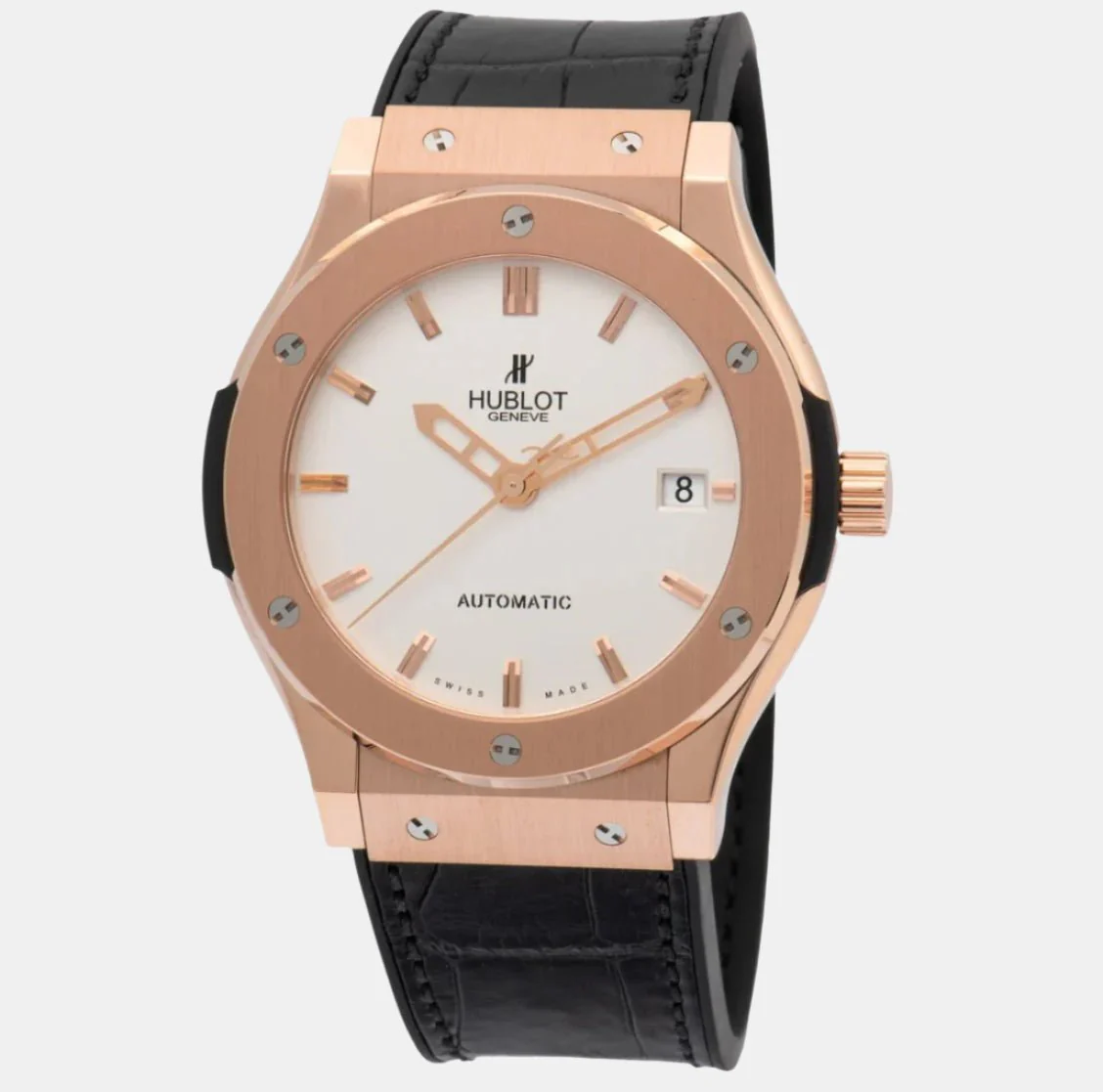 Image of Hublot Classic Fusion 18K Rose Gold Automatic Men's Watch 511.OX.2610.LR