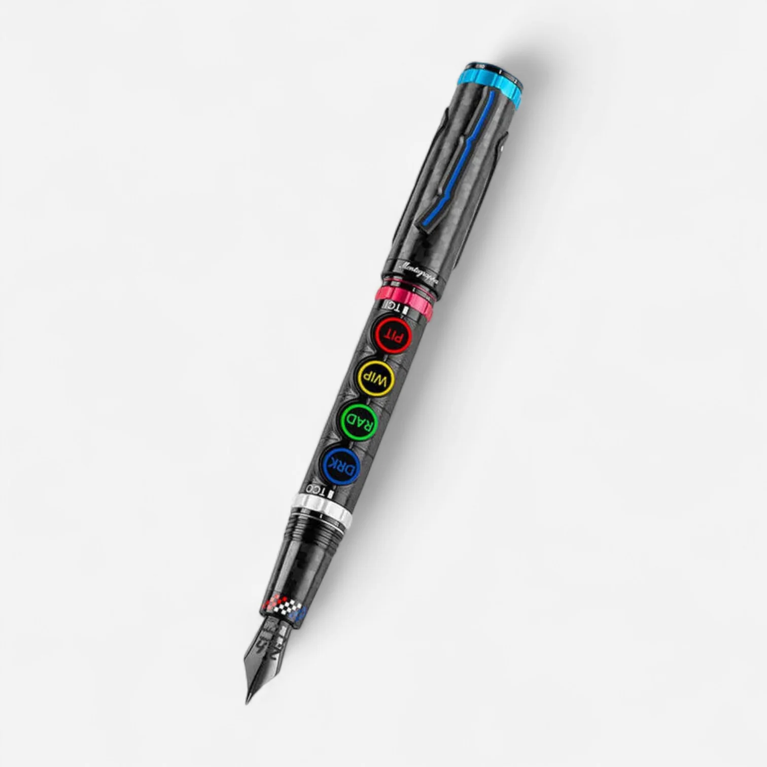 Image of Montegrappa 24 Heures du Mans 2023 Limited Edition Fountain Pen (M) IS24N3UC