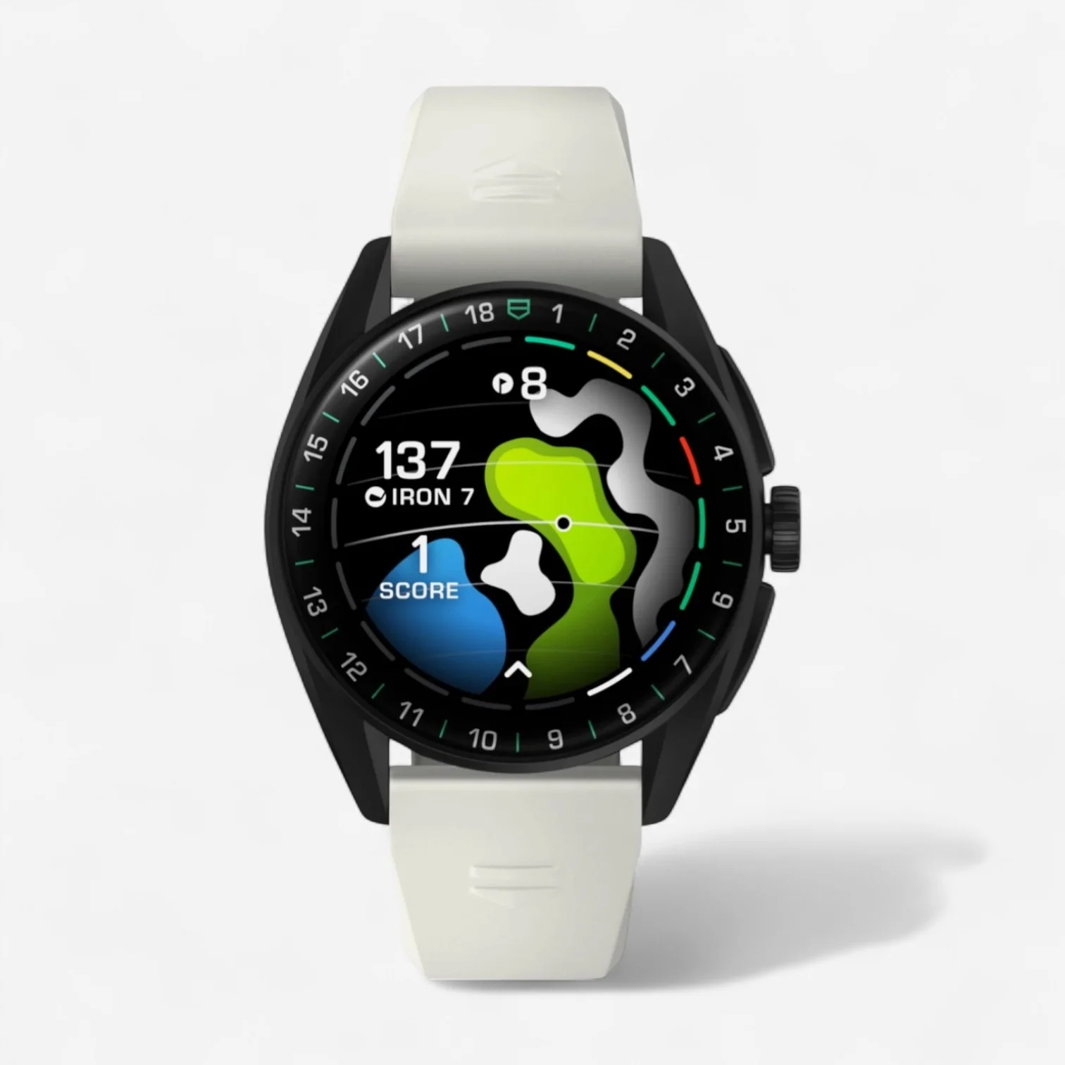 Image of Tag Heuer Connected Calibre E4 Golf Edition 42mm Titanium Men's Smartwatch 