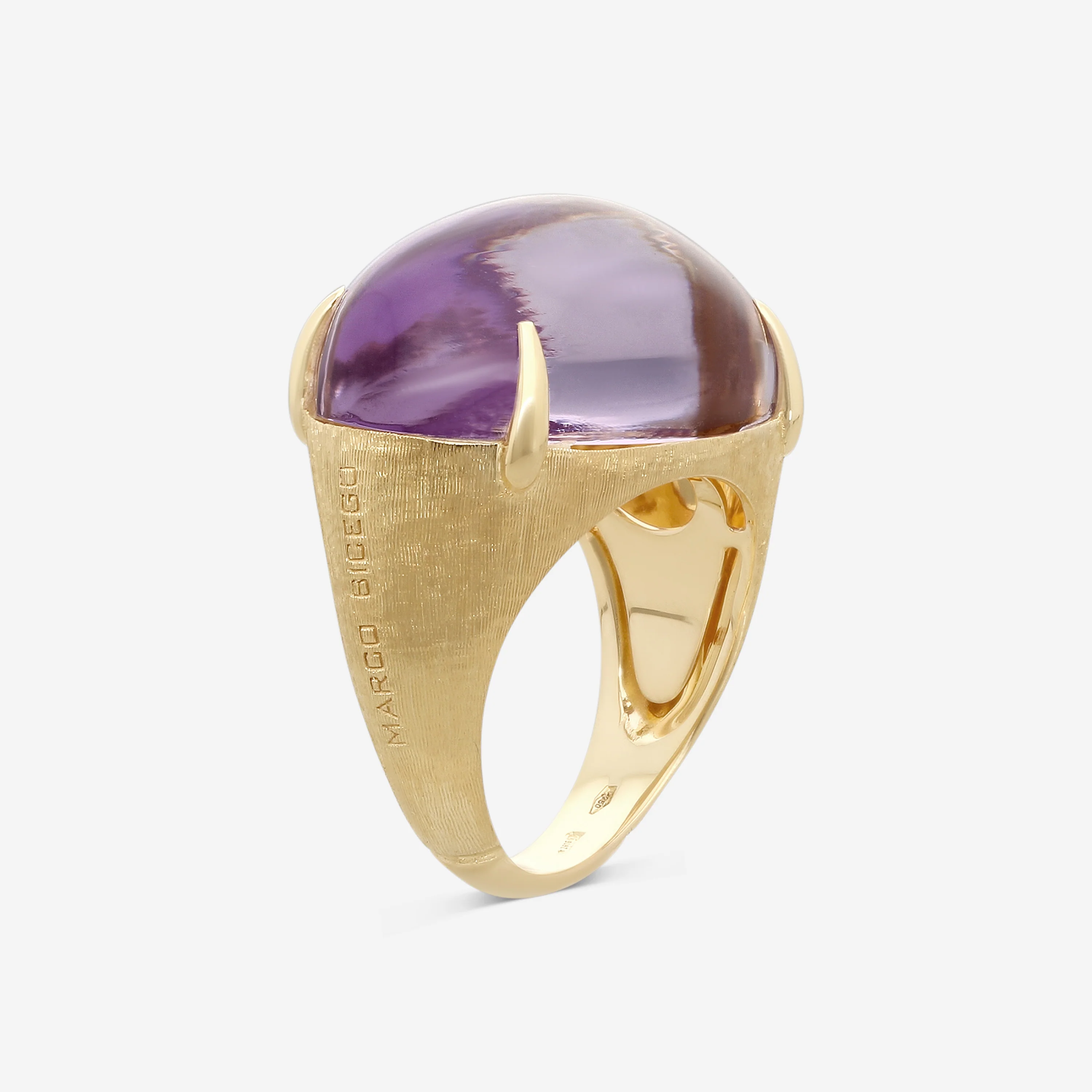 Image of Marco Bicego Confetti Gemme 18K Yellow Gold Light Amethyst Ring Sz. 7 AB425_AL01_Y_02