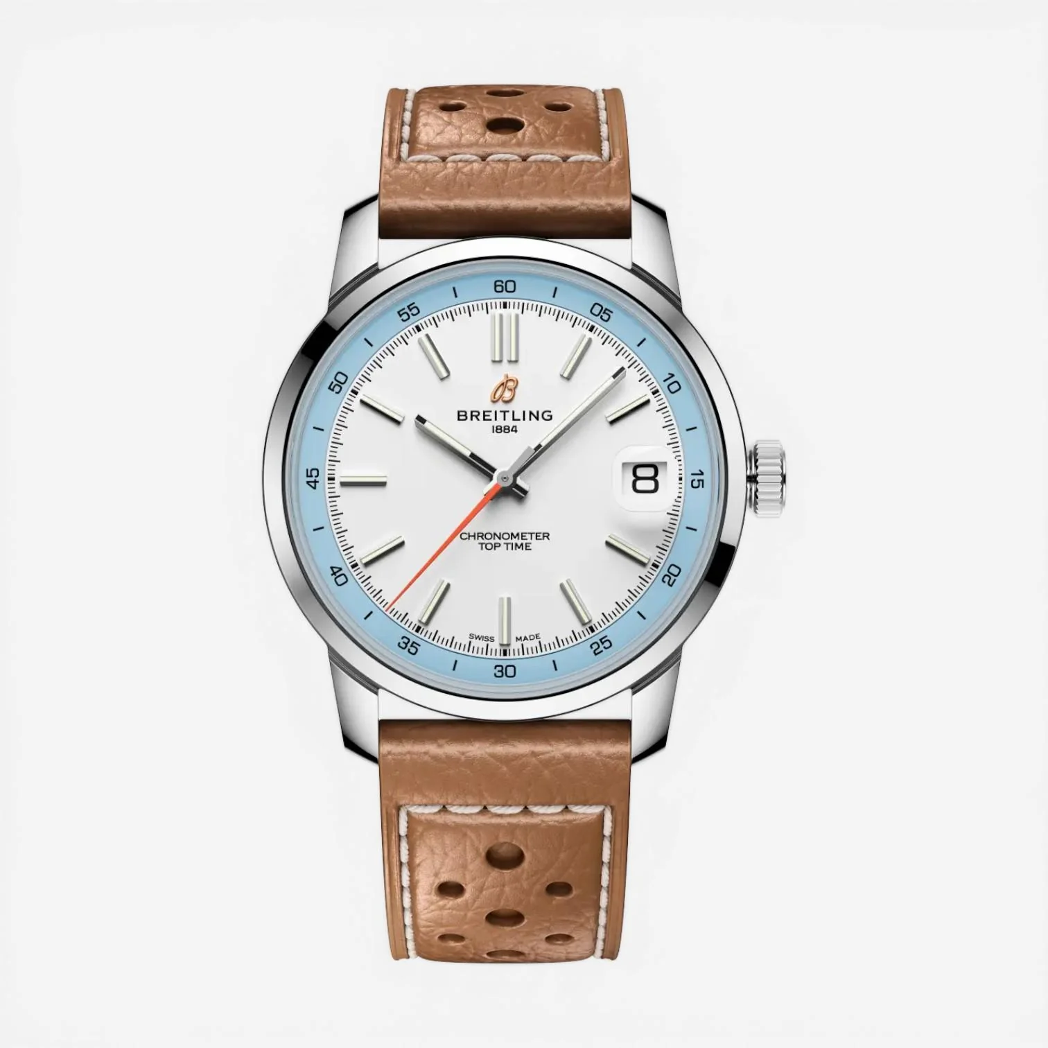 Image of Breitling Top Time Stainless Steel Automatic Men's Watch AB3113281A1X1