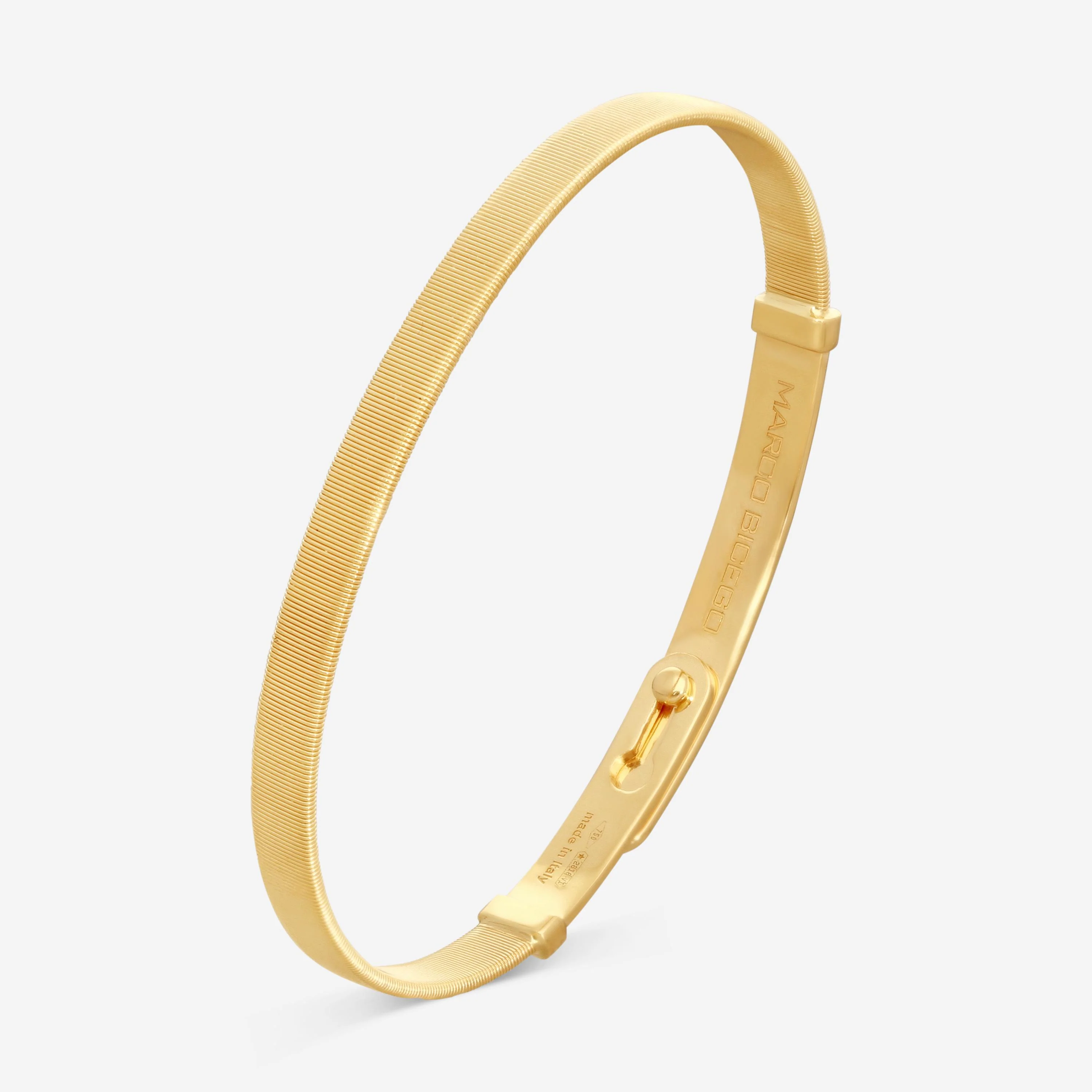 Image of Marco Bicego Masai 18K Yellow Gold Bangle Bracelet SG43__Y_01