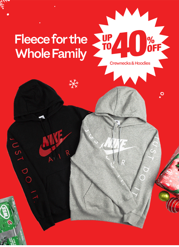 Up to 40% Off Nike Fleece