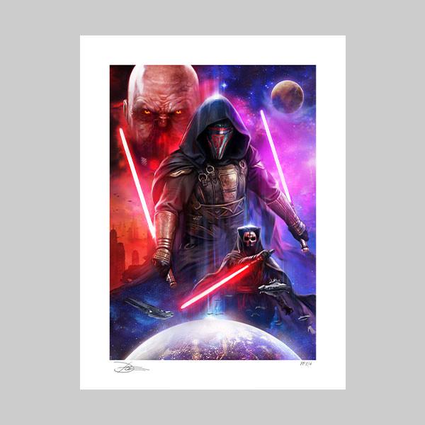 Star Wars™: Dark Forces of The Old Republic Art Print by Dave Wilkins