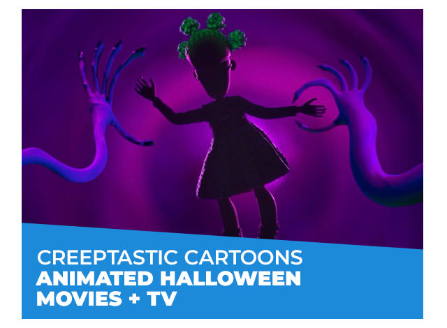 Creeptastic Cartoons: Animated Halloween Movies + TV