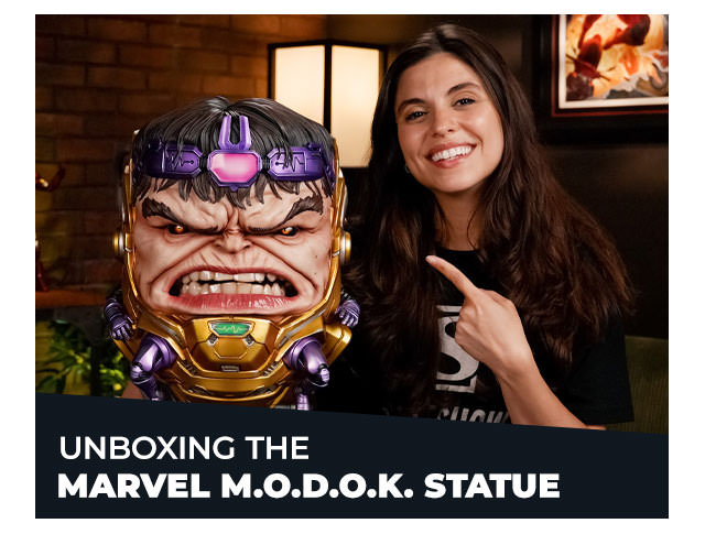Unboxing the Marvel M.O.D.O.K. Statue