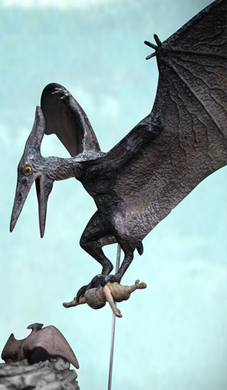 Pteranodon Attack Scene (Ray Harryhausen) Diorama by Star Ace Toys Ltd.