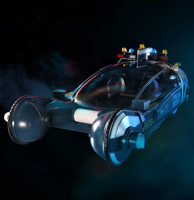Deckard Spinner Car Collectible Figure (Insight Editions)