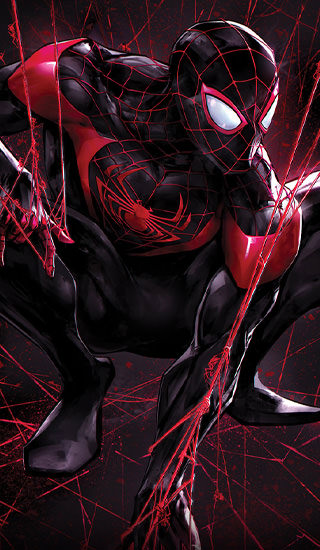 Spider-Man Miles Morales Fine Art Print
