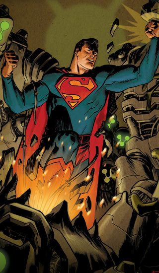 Superman: Space Age Fine Art Print
