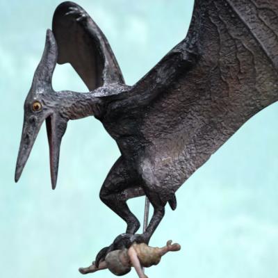 Pteranodon Attack Scene Diorama