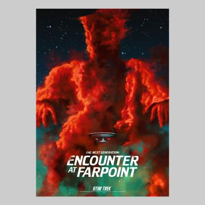 Star Trek: The Next Generation Encounter at Farpoint Art Print