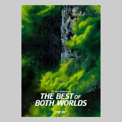 Star Trek: The Next Generation The Best of Both Worlds Art Print