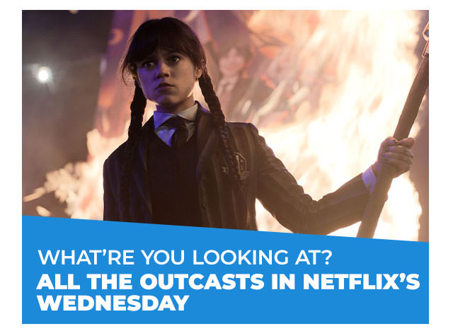 What’re You Looking At? All the Outcasts in Netflix’s Wednesday