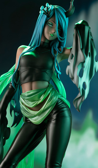 Queen Chrysalis Bishoujo Statue (Kotobukiya)