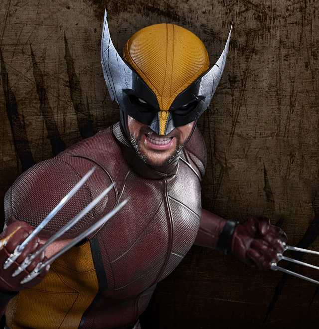 Wolverine (Classic Brown and Tan) Sixth Scale Figure by Hot Toys