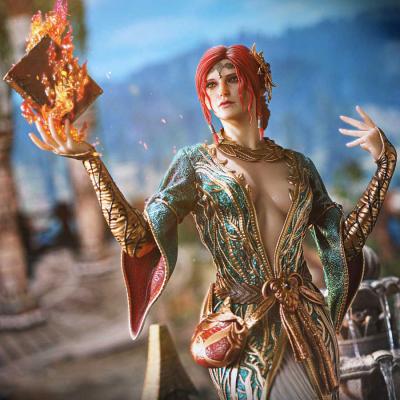Triss Merigold (Alternate Outfit) (Bonus Version) Quarter Scale Statue
