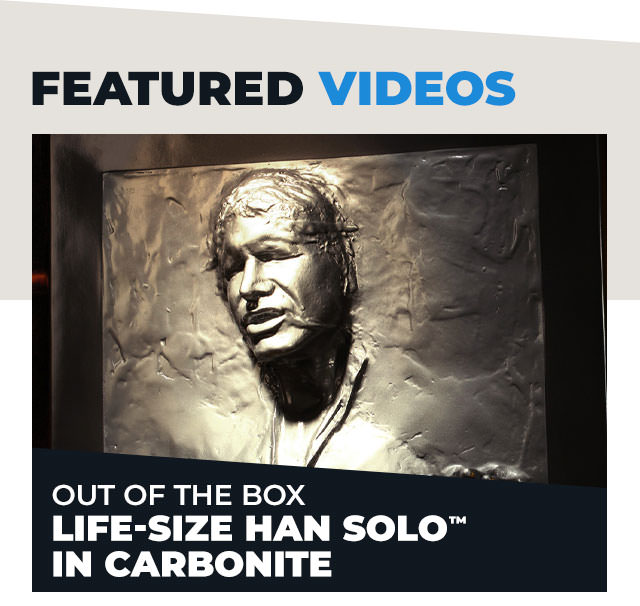 Out of the Box: Life-Size Han Solo™ in Carbonite