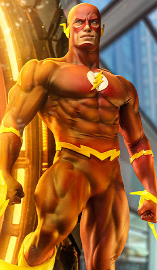 The Flash Quarter Scale Statue