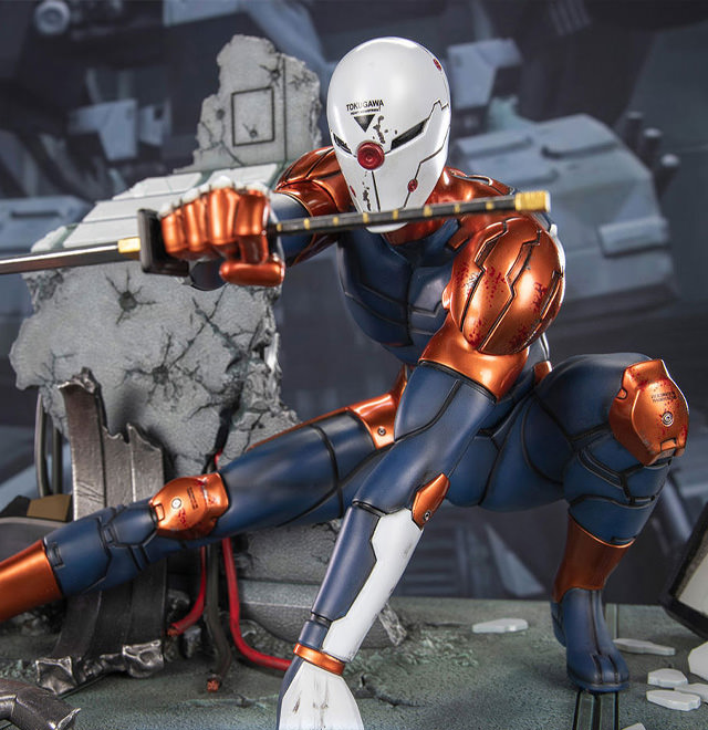 Cyborg Ninja (Gray Fox) Statue