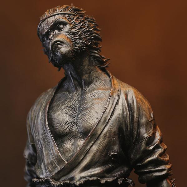 Indignation (Bronze Version) (Manas SUM) Statues by Manas SUM