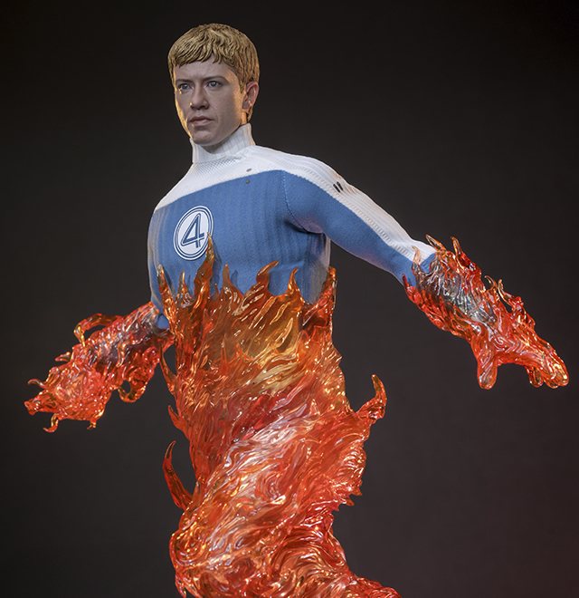Human Torch Sixth Scale Figure by Hot Toys