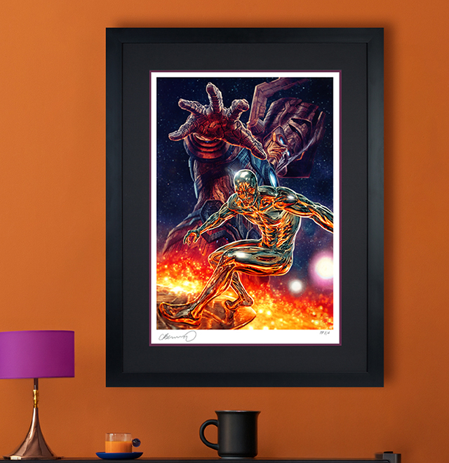 Galactus and The Silver Surfer Fine Art Print